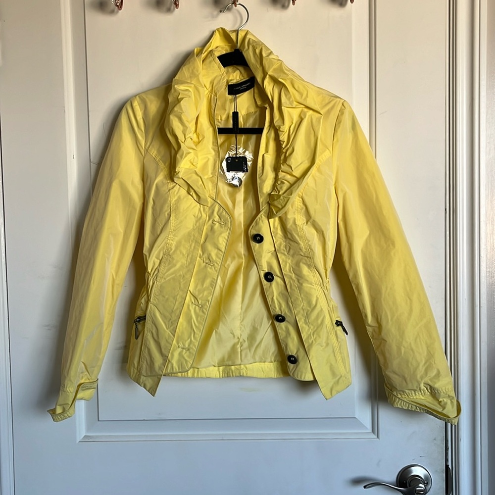 Javier Simorra yellow jacket for women